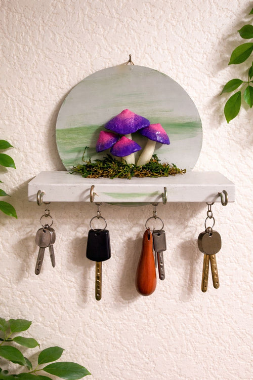 Soğuk porselen mantar anahtarlık